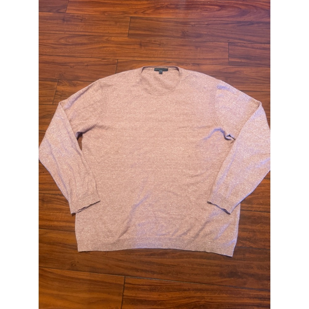 John Varvatos Mens Cashmere Blend Crewneck Sweater  XL